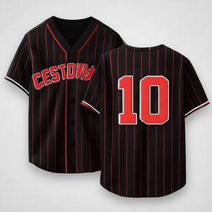 Custom Baseball Uniform Set Shirts Heat-Transfer Logo Print Breathable Anti-Bacterial Moisture Wicking Quick Dry 100% - Product Image 6