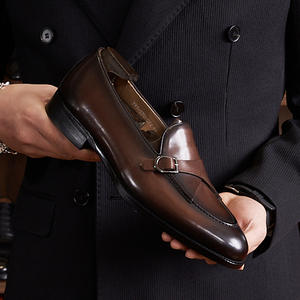 Zapatos Casuales de Cuero con Forro de Felpa de Alta Calidad, con Estructura Flexible y Plantilla Transpirable, Zapatos de Negocios para Hombre, Zapatos para Uso Diario - Product Image 1