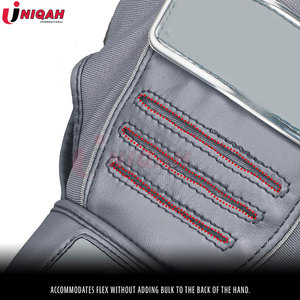 Gants de frappe de baseball en cuir de haute qualité Conception de logo personnalisé Manchette longue Gants personnalisés durables de niveau professionnel - Product Image 3