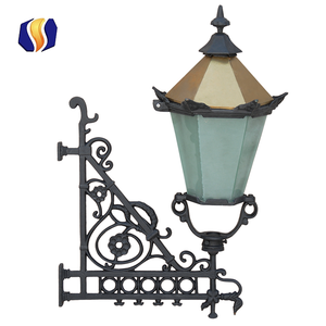 En fonte Antique applique jardin applique murale en métal - Product Image 5