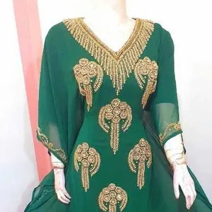 Dubaï farasha caftan beau caftan rouge caftan musulman traditionnel caftan pierre perles travail à la main caftan design marocain kaftan2022 - Product Image 1