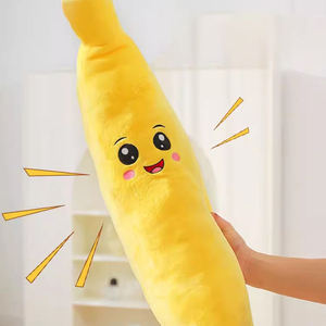 Jouet à mâcher pour chien en peluche écologique en forme de banane, interactif, durable, avec son, pour la santé dentaire - Product Image 4