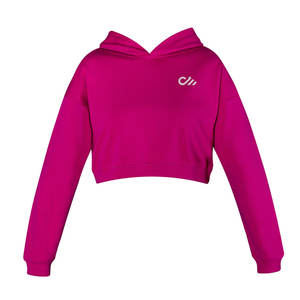 Latest Price Female <b>Tops</b> Fleece Hoodies Woman Plus Size Women <b>Crop</b> <b>Top</b> Hoodies - Product Image 5