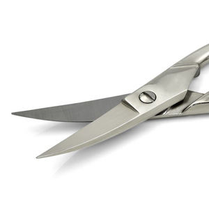 Ciseaux à ongles de haute qualité miroir polonais lame incurvée en acier inoxydable ciseaux à ongles de manucure robustes pour la beauté - Product Image 3