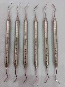 CK6 SCK66 Instrumentos quirúrgicos dentales Curetas dentales de mango y escaladores Hu Friedy - Product Image 2