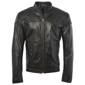 패션 디자인 소년 클래식 바이커 재킷 오토바이 Pu 가죽 자켓 남성용 Pu 가죽 코트 하이 퀄리티 저렴한 가격
