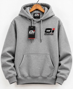 Venta al por Mayor Directa de OMMIZ INDUSTRY, Sudadera con Capucha Deportiva Blanca, Diseño Nuevo, Personalizada y Cosida - Product Image 6