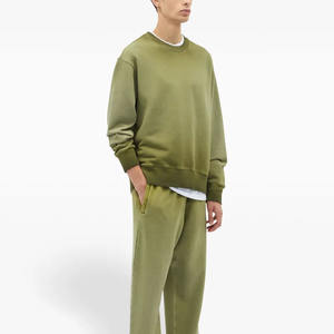 Sudadera de Forro Polar para Hombre, Invierno y Otoño, 100% Algodón, Estilo Urbano Cálido, Corte Holgado, Tejido Cómodo, Marca Personalizada, MOQ Bajo - Product Image 2