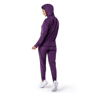 Chándales de mujer de alta calidad, venta al por mayor, chándal, ropa para correr, conjunto de 2 piezas, ropa de gimnasio, ropa deportiva de entrenamiento, chándal para mujer - Product Image 2