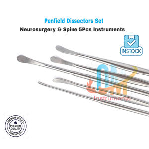 Bonne vente Dissecteurs Penfield en acier inoxydable de haute qualité Instruments de colonne vertébrale en neurochirurgie Lot de 5 PCS | OldMed Instruments - Product Image 2