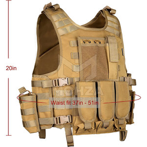 Fashionable New Design Men Summer Breathable Tactical <b>Vest</b> Best Selling Washable Made in Pakistan - Product Image 3