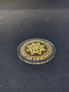 2025 vente chaude ensemble de sous-verres élégant exquis à la mode étoile modèle conception matière plastique avec toucher sophistiqué - Product Image 3