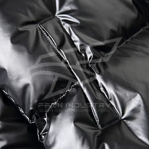 Doudoune matelassée en duvet d'oie pour hommes Doudoune d'hiver de haute qualité Marque personnalisée Veste homme et femme avec support - Product Image 4