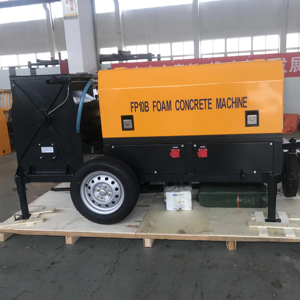 Saidy nhỏ Trailer CLC khối Bảng điều chỉnh tường bọt khối bê tông Máy làm - Product Image 1