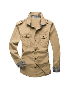 Autumn High Quality Men's Solid Style Satin <b>Flannel</b> Shirts Anti-Pilling Breathable Knitted <b>Tops</b> - Product Image 6