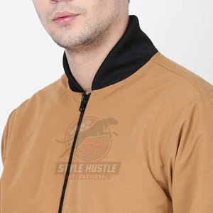 Blouson bomber pour homme en polyester, dernier design, différentes couleurs, vêtements d'extérieur. - Product Image 4
