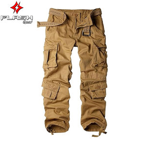Stylish Spring Summer Multi-Pocket Cargo Pants for <b>Men</b> Custom <b>Elastic</b> Waist Plus Size <b>Trousers</b> Durable & Comfortable Cargo - Product Image 1