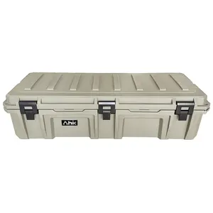 Low Profile design popular Rugged Case LLDPE Cargo Case Rotomolded Tool Box Roof Rack 4WD Storage Box