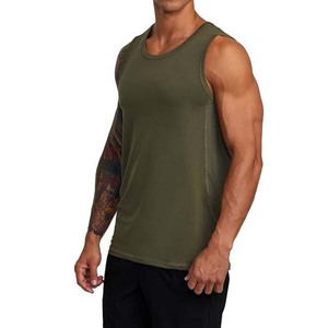 Respirant grande taille hommes débardeurs du Pakistan en prix de gros bas quantité minimale de commande OEM Service Fitness vêtements de sport entraînement hommes débardeurs - Product Image 1
