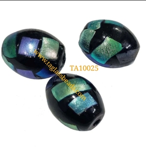 Surtido de alta calidad 10mm diseño de flor azul cristal suelto técnicas hechas a mano precio competitivo indio genuino - Product Image 4