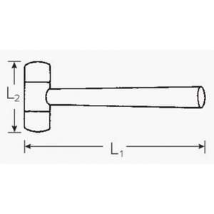 Marteaux en nylon Stahlwille, outil durable et léger pour diverses applications - Product Image 2