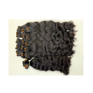 Design de luxe HD dentelle empilée Bob perruque 5x5 fermeture sans colle blonde faits saillants Super Double dessiné vague naturelle Extensions humaines - Product Image 1