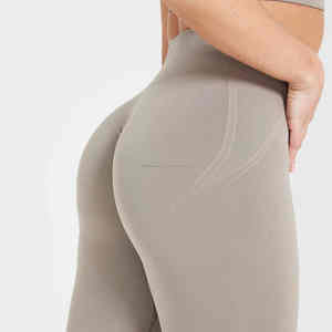 Meilleure vente de pantalons de yoga de gymnastique de haute qualité pour femmes leggings d'entraînement de sport de fitness décontractés respirants avec vente de logo personnalisé - Product Image 5