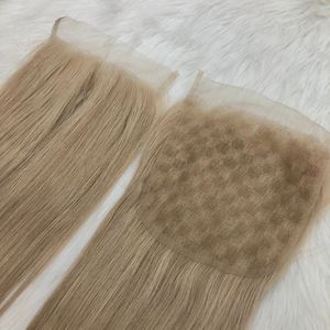 วิกผมลูกไม้ด้านหน้าแบบ100สีไฮไลต์ขนาด6x6ปิดด้วยลูกไม้แบบ HD - Product Image 2