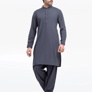 Pakistani <b>Men</b> Regular Fit Casual <b>Shalwar</b> <b>Kameez</b> Traditional Muslim Dress for Wedding Eid and Office Wear - Product Image 1