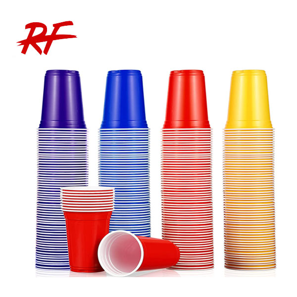 12 унций красочный пластиковый стаканчик 2 в 1 для закусок и напитков одноразовый пластиковый стаканчик