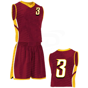 Ensemble short et maillot de basket réversible personnalisé 2026 pour homme – Nom de l'équipe, numéro, logo imprimés par transfert thermique – 100 % polyester – Sport - Product Image 6