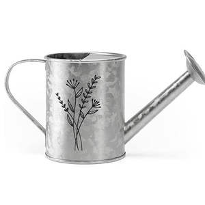 บัวรดน้ำเหล็กชุบสังกะสี เป็นมิตรกับสิ่งแวดล้อม ทนทาน พร้อมสีและขนาดที่ปรับแต่งได้ สำหรับใช้ในบ้านและสวนกลางแจ้ง - Product Image 3