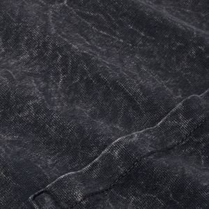 Vêtements de rue surdimensionnés de haute qualité pour hommes, en coton 100% tricoté, lavage à l'acide, personnalisable, respirant, écologique, hip-hop - Product Image 6