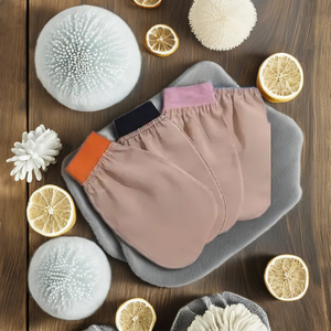 Guantes acrílicos de pelado de seda turca para la belleza diaria Eliminación de piel muerta en el hogar Spa Casual Hammam Sauna Uso - Product Image 1
