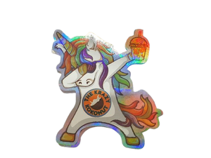 Autocollant décoratif imperméable, résistant aux intempéries et réfléchissant pour ordinateur portable, téléphone, bouteille |   Impression d'autocollants holographiques personnalisés de dessins animés - Product Image 6