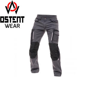 Pantalon de travail de sécurité haute visibilité de qualité supérieure avec bande réfléchissante et fermeture à glissière pour les jambes Pantalon de travail industriel durable et confortable - Product Image 6