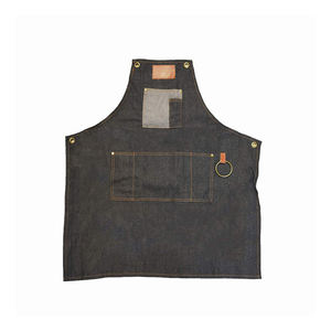 Venta al por mayor de herramientas de seguridad industrial de algodón dividido de alta resistencia de calidad superior Casual Chef cocina delantales restaurante Bar uniformes - Product Image 6