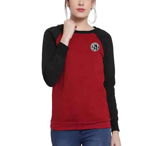 Sudadera personalizada de manga larga con cuello redondo para mujer, ropa de calle informal, para invierno Top Pakistán hecho en (1) - Product Image 1