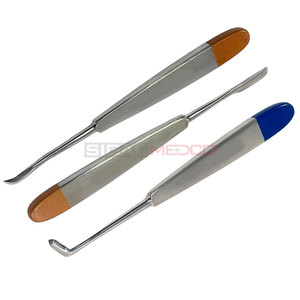 ชุดเครื่องมือทางการแพทย์3ชิ้นสำหรับถอนฟันเครื่องมือทางการแพทย์สำหรับสกัดกระดูกและฝังรากฟัน - Product Image 6