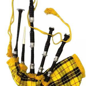 2026 qualité supérieure dernière conception cornemuse conception OEM prix usine cornemuse en palissandre sur mesure cornemuse des Highlands écossais - Product Image 5