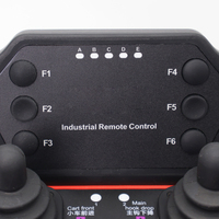 Contrôleur de manette à distance sans fil industriel IP65 étanche direct d'usine avec communication bidirectionnelle pour grues et palans