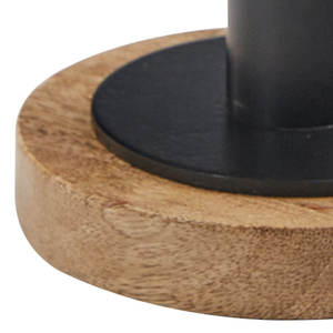 Aspecto de diseño elegante y sencillo con portavelas de madera y metal Hecho a mano de alta calidad para la decoración del hogar y el hotel para Navidad - Product Image 3