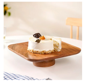 Support à gâteau en bois accessoires de cuisson pour la décoration d'événement de fête de mariage support à gâteau en bois personnalisé - Product Image 5