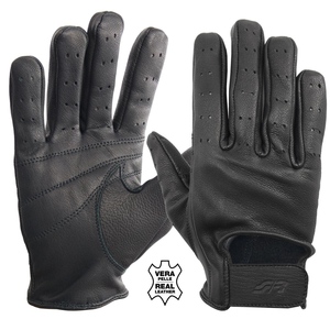 Gants vintage noirs taille L - Product Image 1