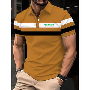 Camiseta de Manga Corta para Hombre, Personalizada con Logotipo Bordado e Impreso, Tejido Sólido Transpirable de Poliéster/Algodón, Opción 100% Algodón - Product Image 4