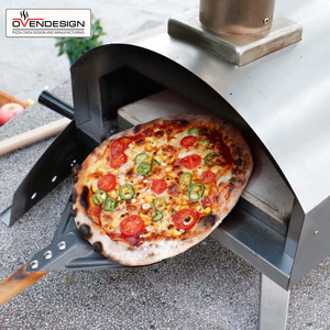 Four à pizza au <span class=keywords><strong>gaz</strong></span> en acier inoxydable, multifonction, à poser <span class=keywords><strong>sur</strong></span> le comptoir, four à bois pour usage extérieur, alimentation manuelle, comme vu à la télévision - Product Image 1