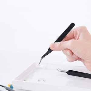 แหนบคิ้วเพื่อความงามชุดสีดำ6ชิ้นล่าสุดมีให้บริการจากองค์กร Anaif - Product Image 4