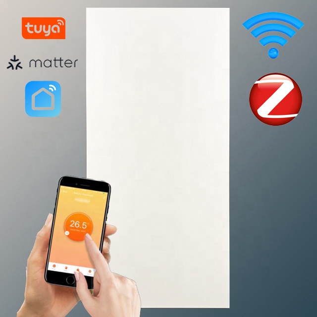Smart Home 800W Far Infrared Heating Panel Remote Controlled App-Controlled Energy Saving Wall/Ceiling Mounted