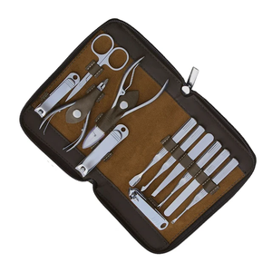 Haute qualité 12 pièces professionnel multifonctionnel en acier inoxydable coupe-ongles manucure pédicure ensemble - Product Image 3