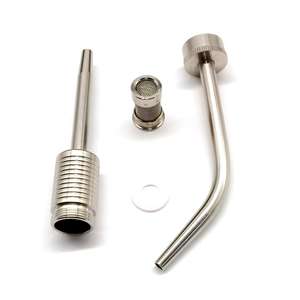 Implantes de tubo de succión dental Colector de huesos con filtro Aspirador quirúrgico Tubo de succión Herramientas quirúrgicas dentales, acero inoxidable alemán - Product Image 5